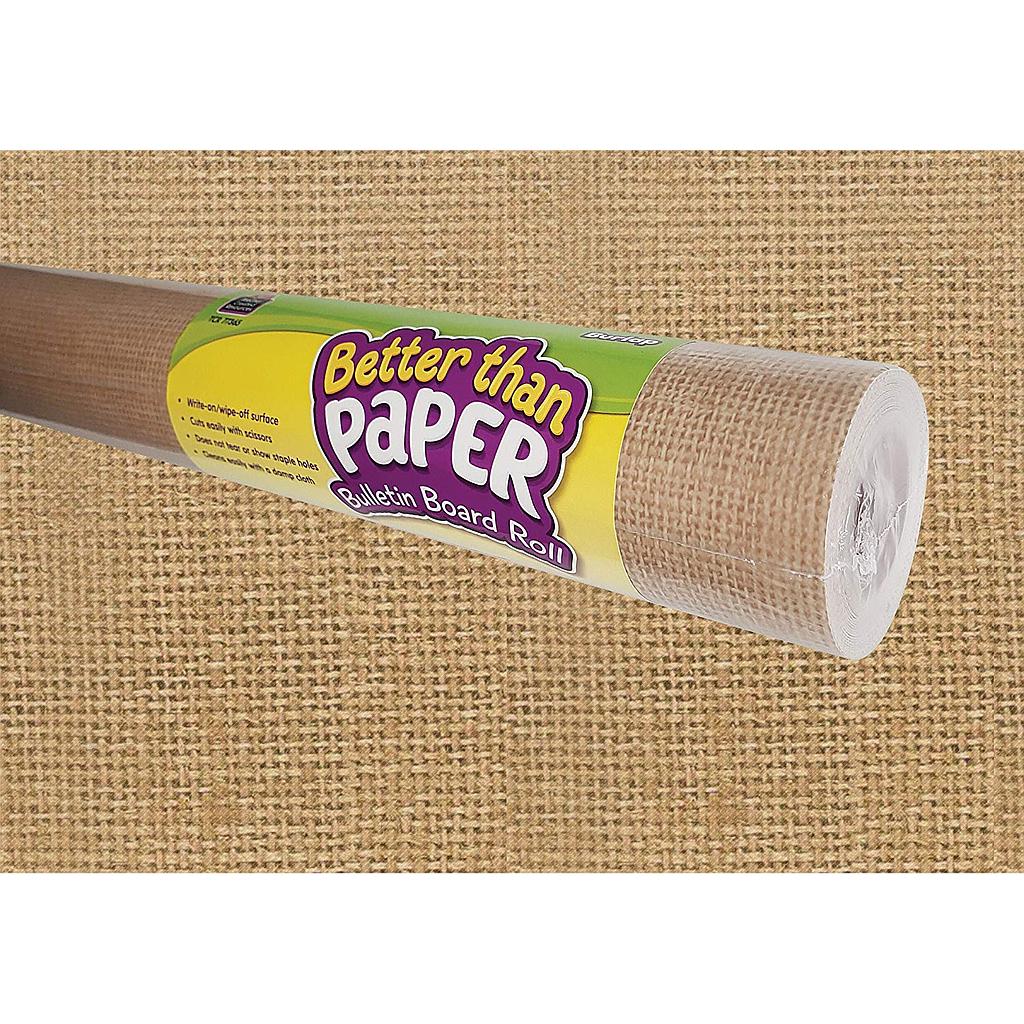 Burlap Better Than Paper Bulletin Board Roll Teacher Direct